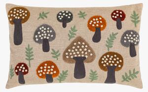 Autumnal Mushroom Cushion