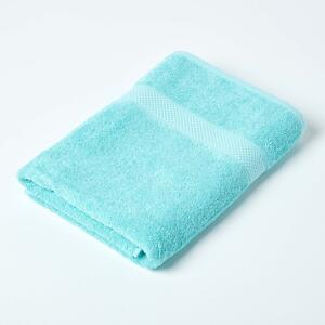 Homescapes Aqua Blue Bath Towel 100 % Turkish Cotton