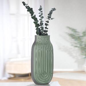 Albemarle Small Ceramics Vase In Green