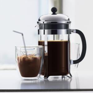 Bodum Chambord 12 Cup French Coffee Press, 1.5L Silver