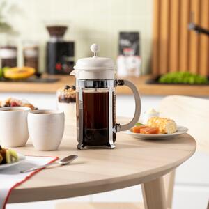 Bodum Caffettiera 3 Cup French Coffee Press, 350ml Off-White