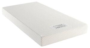 Cairo Fabric Single Mattress - White