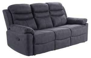 Conway 3 Seater Recliner Sofa - Charcoal | Roseland