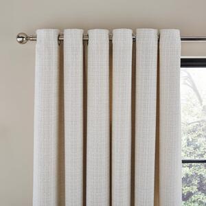 Cashton Chenille Heavyweight Eyelet Curtains