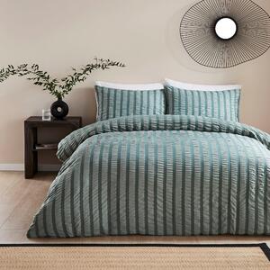 Westley Seersucker Duvet Cover and Pillowcase Set