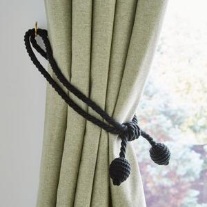 Ball Jute Curtain Tieback