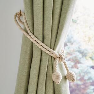 Ball Jute Curtain Tieback