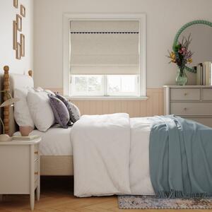 Luna Scallop Blackout Roman Blind