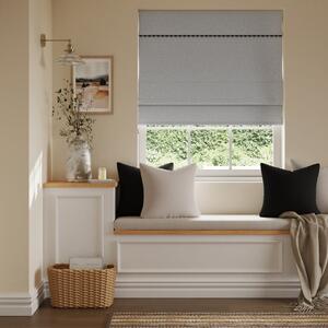 Luna Scallop Blackout Roman Blind