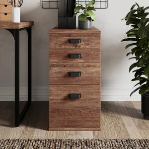 Fulton 4 Drawers Storage Unit, Pine Fulton Pine