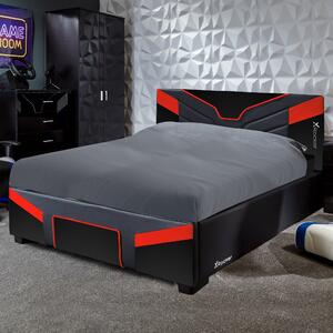 X Rocker Cerberus MKII BIAB Bed Frame Carbon Red