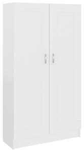 Book Cabinet White 82.5x30.5x150 cm Engineered Wood