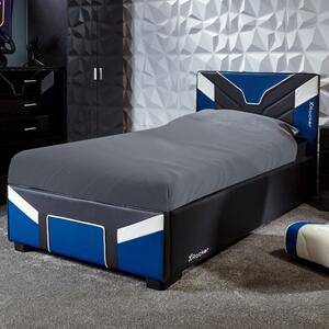X Rocker Cerberus MKII Ottoman Bed Frame Blue