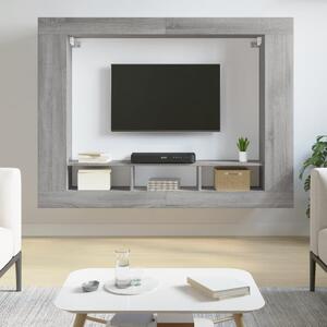 TV Cabinet Grey Sonoma 152x22x113 cm Engineered Wood