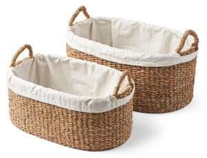 Humdakin Humdakin laundry basket low 2 parts Braided