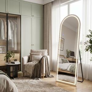 Mirror LED Orbit 60x170cm White