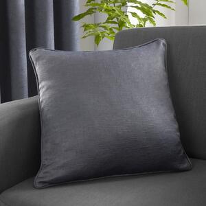 Strata Filled Cushion Charcoal