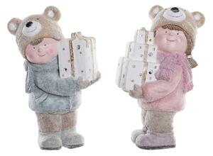 Christmas bauble DKD Home Decor Resin Boys (25 x 16 x 38 cm) (2 Units)