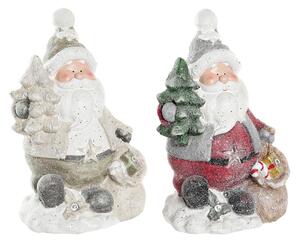 Christmas bauble DKD Home Decor Father Christmas Magnesium (27 x 20 x 43 cm) (2 Units)