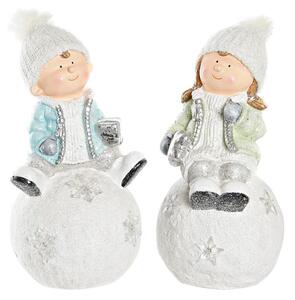 Christmas bauble DKD Home Decor Boys Magnesium (21,5 x 20 x 39 cm) (2 Units)