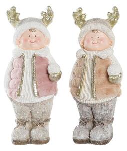 Christmas bauble DKD Home Decor Boys Magnesium (20,5 x 18 x 49,5 cm) (2 Units)