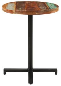 Bistro Table Round Ø60x75 cm Solid Reclaimed Wood