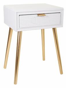 Nightstand Alexandra House Living Golden 39 x 67 x 47 cm