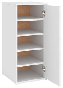 Shoe Cabinet White 32x35x70 cm Engineered Wood
