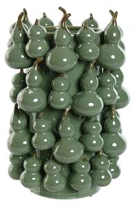 Vase Home ESPRIT Green Stoneware Tropical 25 x 25 x 30 cm