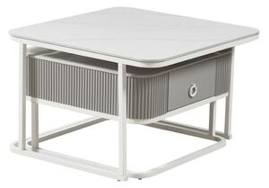 Centre Table Home ESPRIT White 70 x 70 x 45 cm