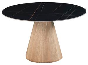 Dining Table Home ESPRIT Ceramic MDF Wood 120 x 120 x 75 cm