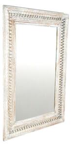 Wall mirror Romimex Brown Mango wood 120 x 180 x 6 cm