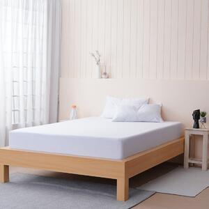 Ella Cotton - White Fitted Sheet, Small Double