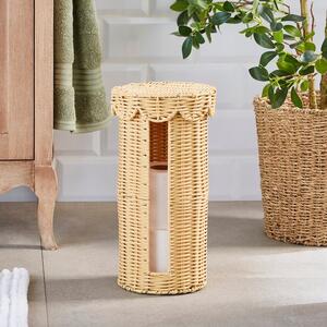 Heart and Soul Scallop Toilet Roll Holder