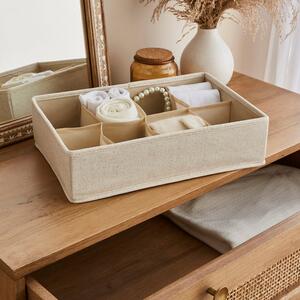 Linen 8 Section Drawer Organiser