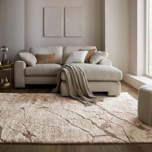 Glacier Luxury Marble Shaggy Rug