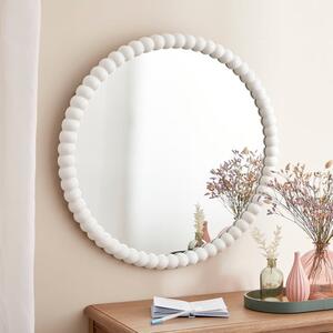 Bobbin Round Wall Mirror