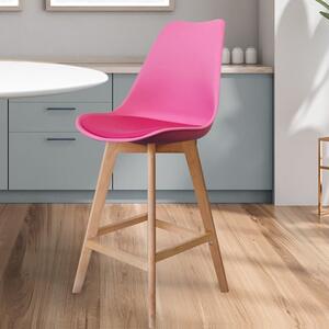 Fusion Living Soho Plastic Bar Stool