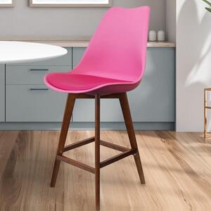 Fusion Living Soho Plastic Bar Stool