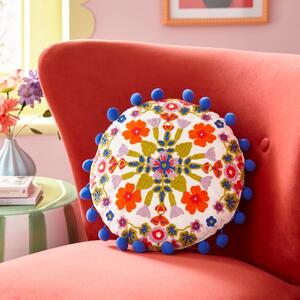 Sophie Robinson Courtyard Garden Round Cushion