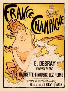 Fine Art Print France Champagne (Vintage Alcohol Ad Poster) - Pierre Bonnard