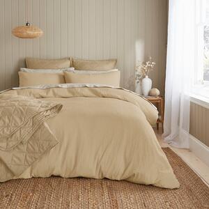 Larken Seersucker Duvet Cover and Pillowcase Set