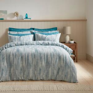 Oceana Jaquard 100% Cotton Duvet Cover and Pillowcase Set