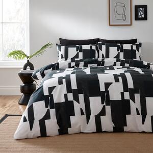 Maxim Geo 100% Cotton Duvet Cover and Pillowcase Set