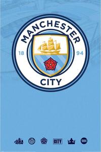 Poster Manchester City - Club Crest