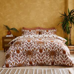 Palma Tropics 100% Cotton Duvet Cover and Pillowcase Set