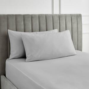 Hotel 230 Thread Count Sateen Large Standard Pillowcase Pair