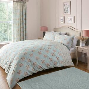 Lorena Patchwork Polycotton Duvet Cover & Pillowcase Set