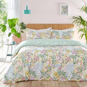 Taormina Floral Reversible Bedding Set Multi