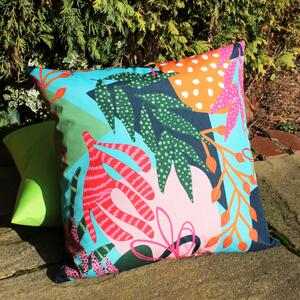 Coralina Floral Outdoor 43cm x 43cm Filled Cushion Multi
